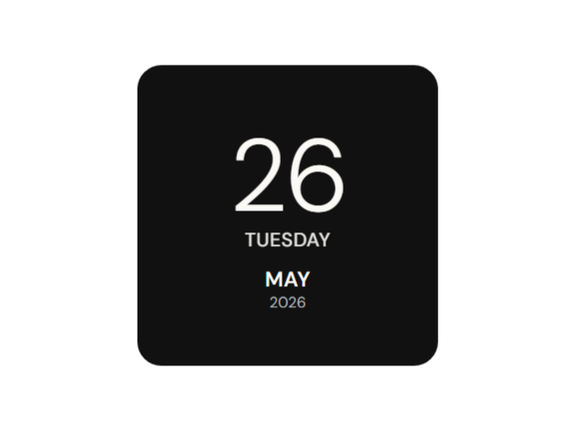 Calendar Widget